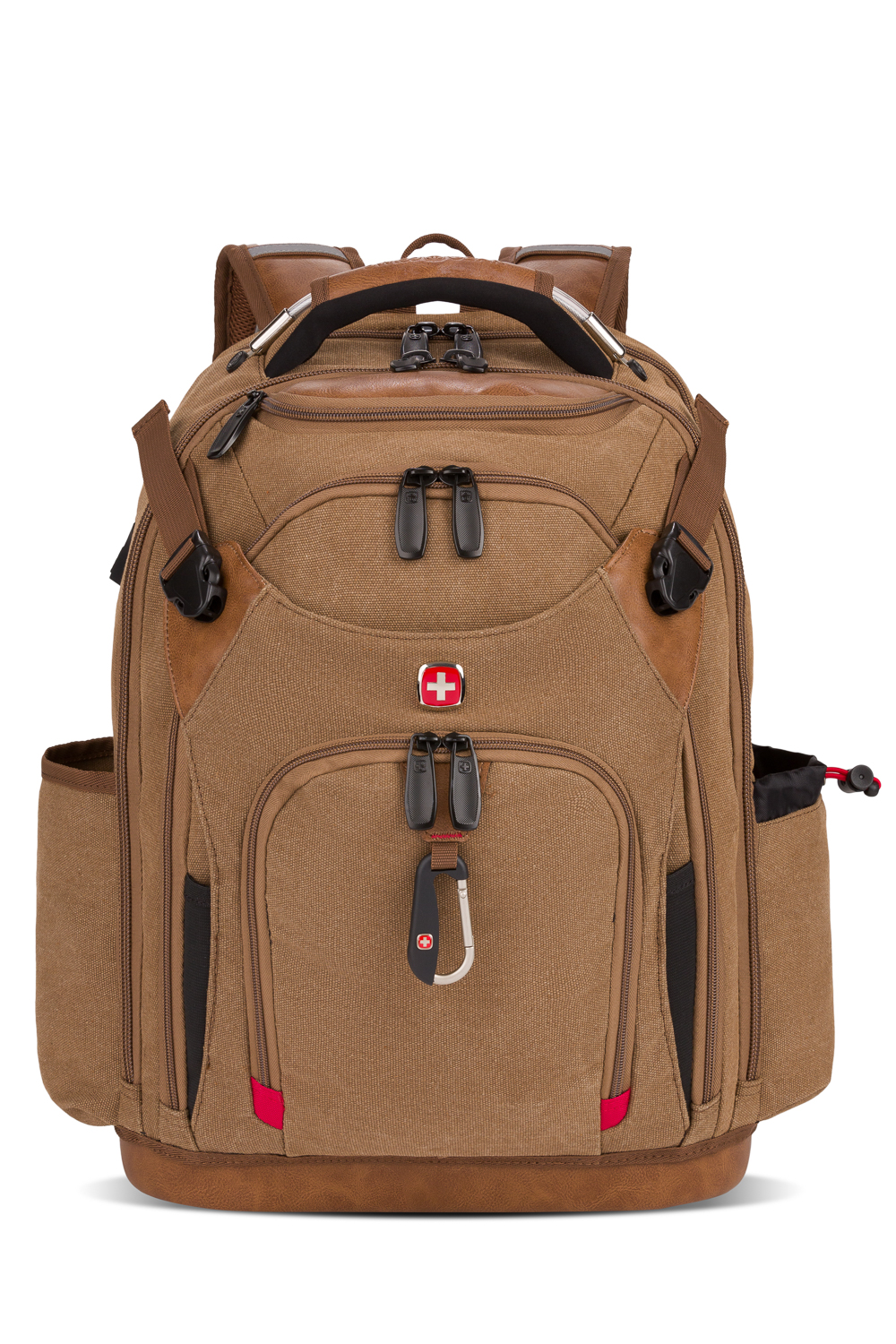 Swissgear 3636 USB Work Pack Pro Tool Backpack Brown Canvas