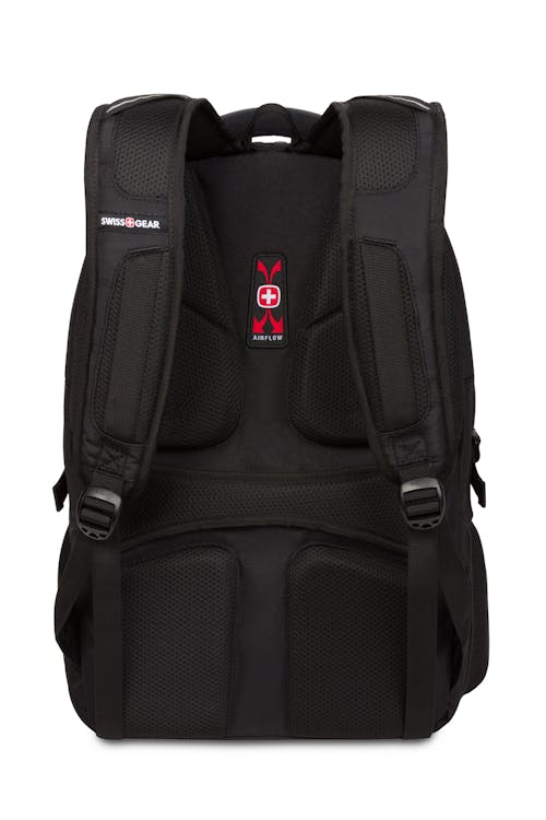 Swissgear 3760 ScanSmart Laptop Backpack Fully padded back panel and shoulder strap system for superior carrying comfort