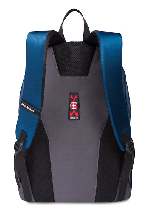 Swissgear 3795 Backpack Padded, airflow back panel with mesh fabric allows for superior ventilation and support