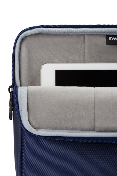 Swissgear 3852 13 inch Padded Laptop Sleeve - 360° interior edge is reinforced to provide added protection against accidental drops