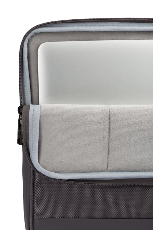 Swissgear 3852 16 inch Padded Laptop Sleeve - 360° interior edge is reinforced to provide added protection against accidental drops