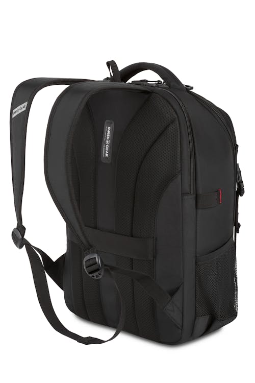 Swissgear 5213 16 inch Laptop Backpack Ergonomically contoured, padded shoulder straps with breathable mesh fabric for carrying comfort