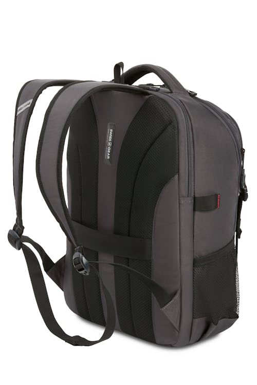Swissgear 5213 16 inch Laptop Backpack Ergonomically contoured, padded shoulder straps with breathable mesh fabric for carrying comfort