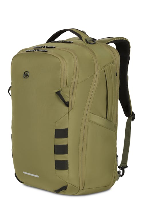SWISSGEAR 5220 Travel 17" Laptop Backpack - Olive Branch