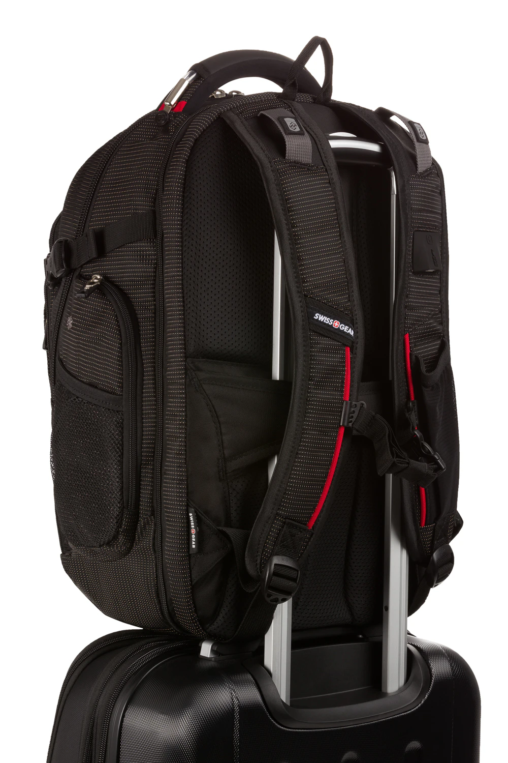 Swissgear 5358 USB ScanSmart Laptop Backpack Black/Red
