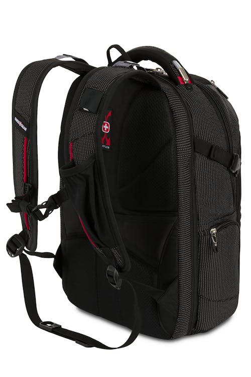 Swissgear 5358 USB ScanSmart Laptop Backpack - Black/Red