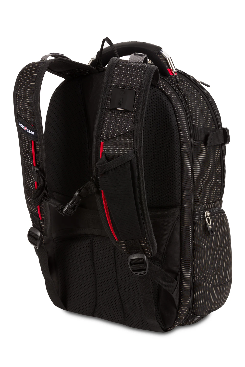 Swissgear 5358 USB ScanSmart Laptop Backpack Black/Red