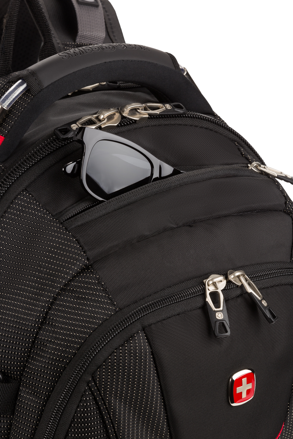 Swissgear 5358 USB ScanSmart Laptop Backpack Black/Red