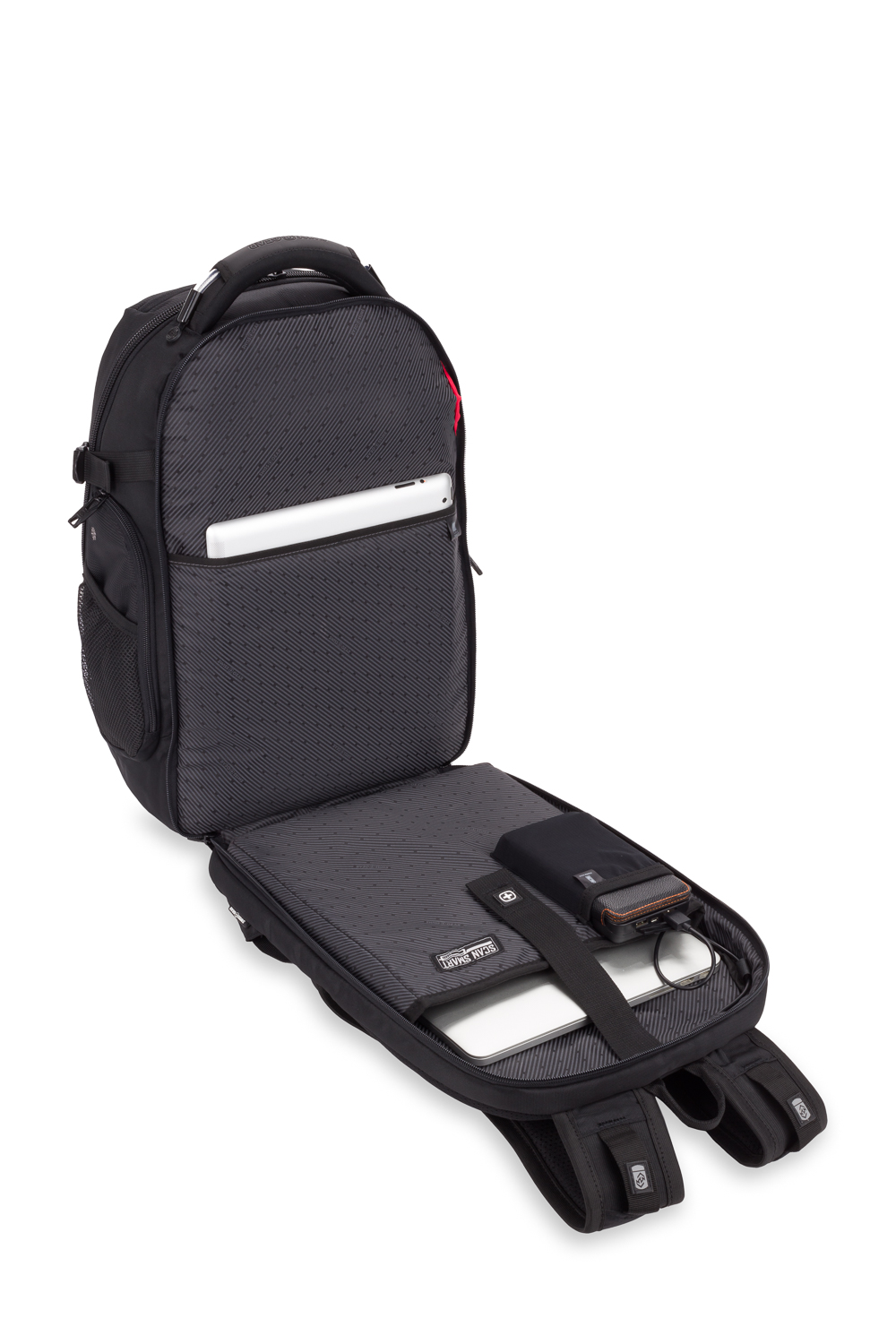 Swissgear 5358 USB ScanSmart Laptop Backpack Black Bag