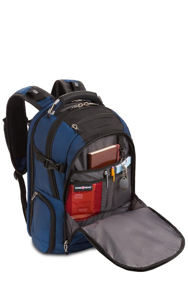 Swissgear 5358 USB ScanSmart Laptop Backpack Blue/Black