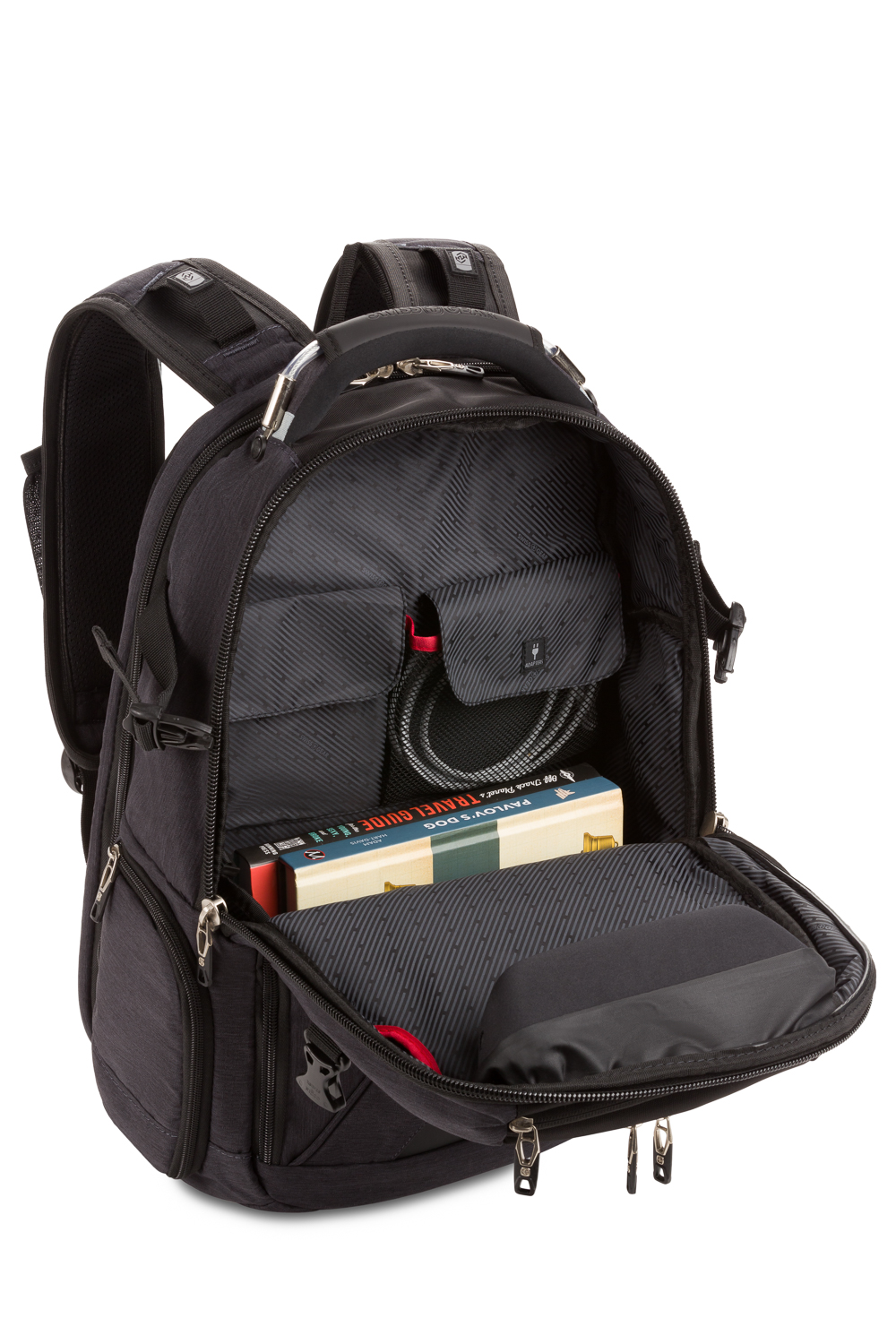 Swissgear 5358 USB ScanSmart Laptop Backpack - Gray Heather