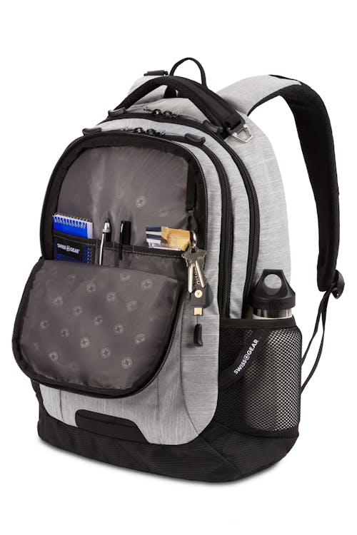 Swissgear 5505 Laptop Backpack - Special Edition - Light Grey Heather / Black