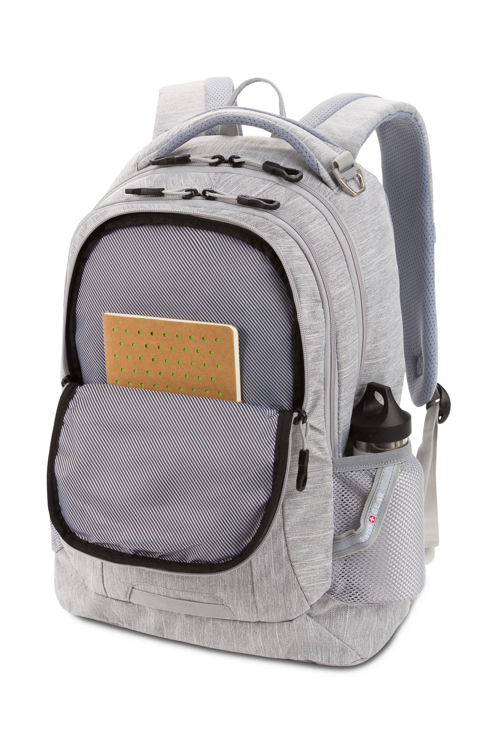 Swissgear 5505 Laptop Backpack Light Grey Heather Back To School