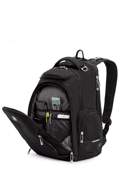 SWISSGEAR 5527 Scansmart Backpack Front zippered organizer compartment
