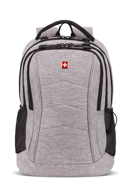 Swissgear 5668 Laptop Backpack, Light Grey Heather, 18.25 Inches