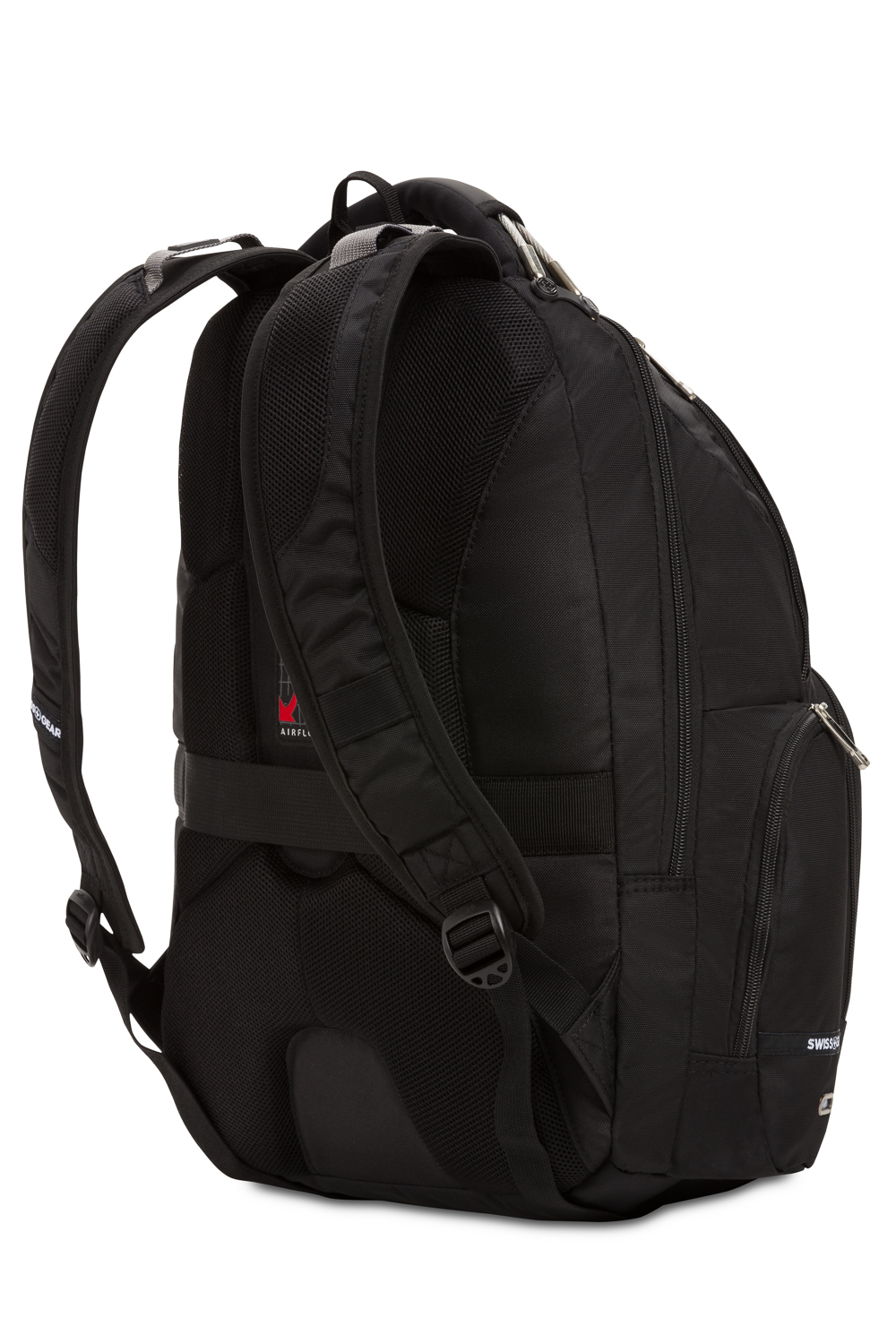 backpack with airflow back