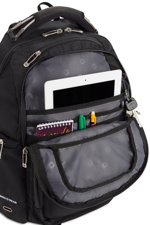 Swissgear 5786 Laptop Backpack Zip organizer compartment 