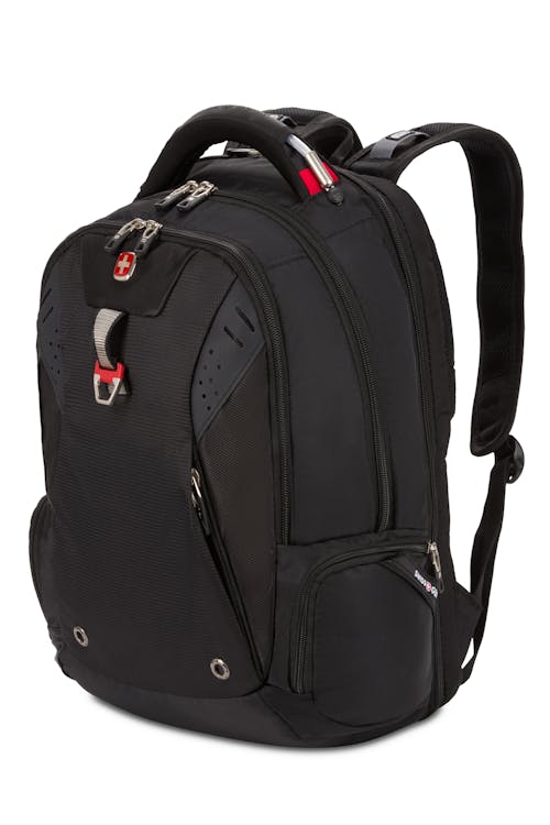 Swissgear 5902 ScanSmart Laptop Backpack Black w/ Red Bag