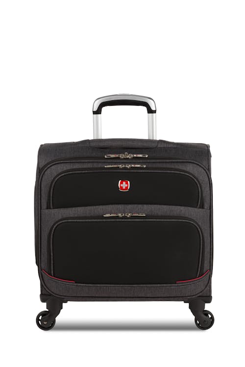 Swissgear 5975 4Wheel Underseat Luggage Gray Heather/Black