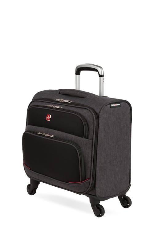 Swissgear 5975 4Wheel Underseat Luggage Gray Heather/Black