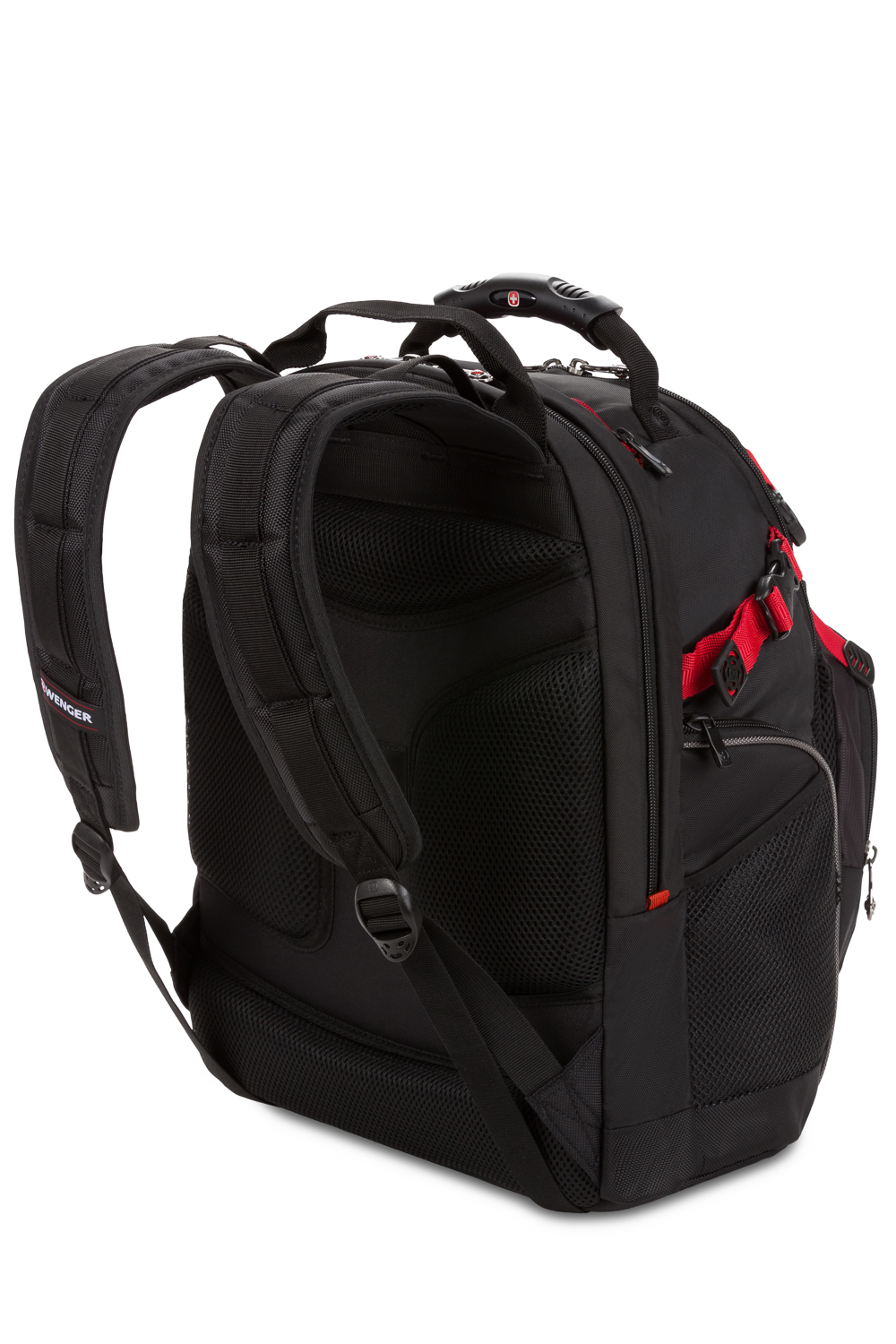 Wenger Maxxum 16 inch Laptop Backpack Black/Red
