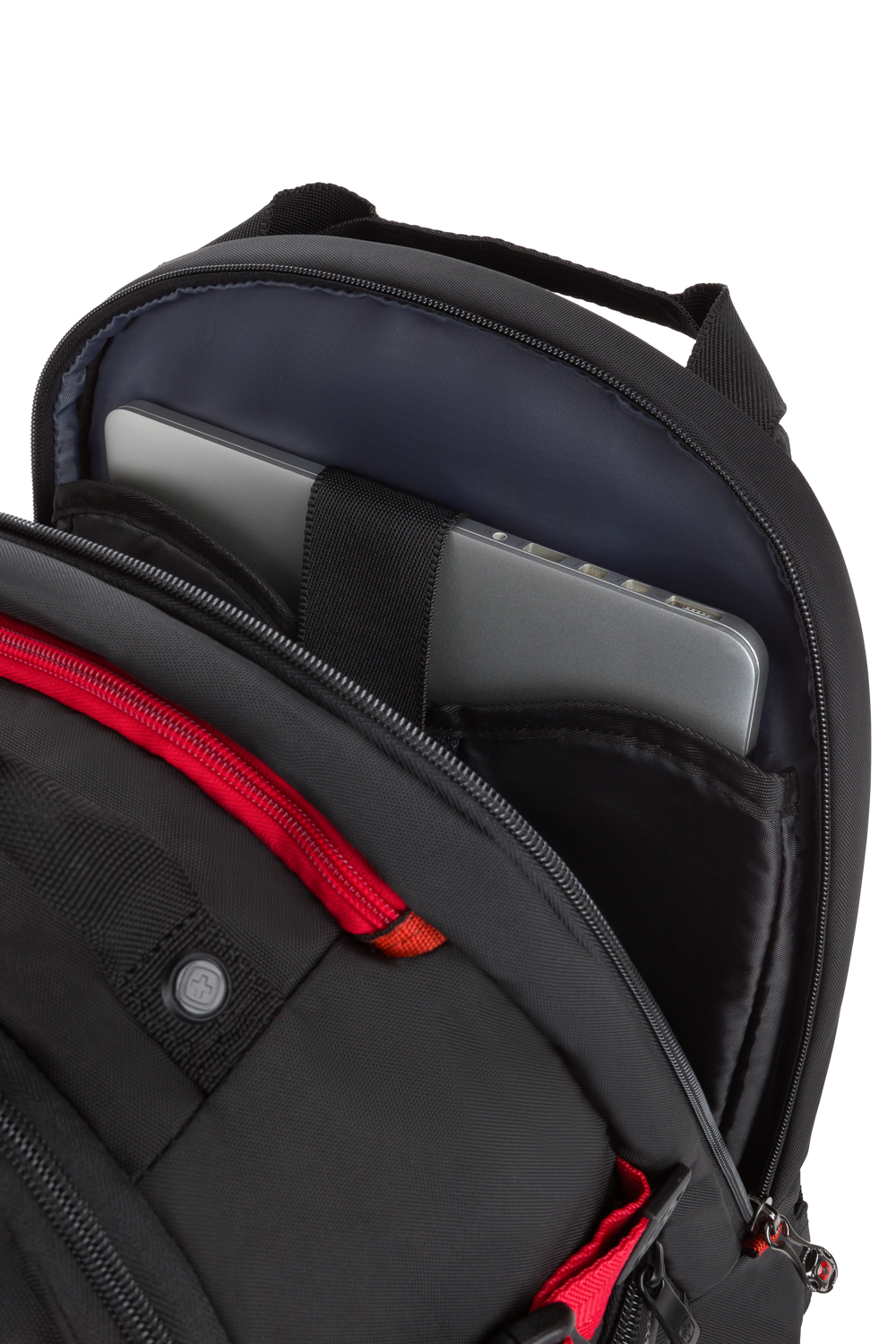 Wenger Maxxum 16 inch Laptop Backpack Black/Red