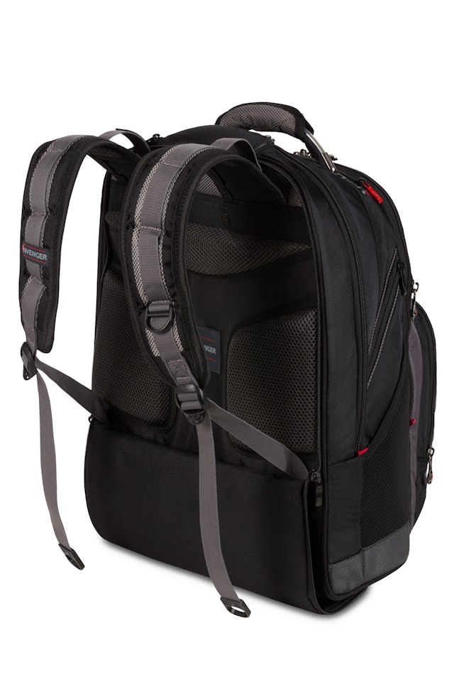 Wenger Synergy Wheeled 16 inch Laptop Backpack - Black/Gray