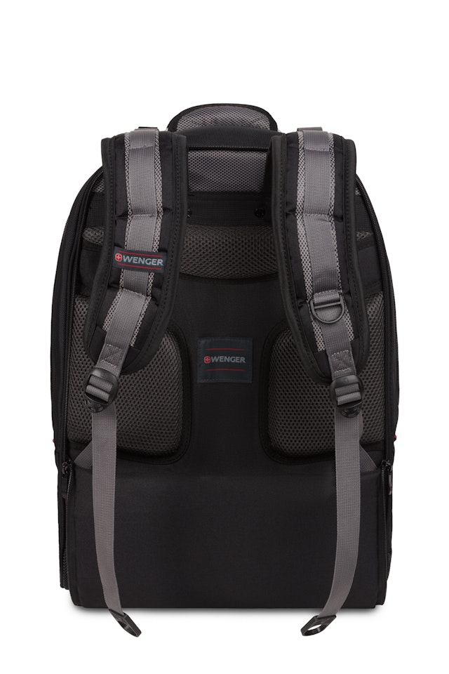 Wenger Synergy Wheeled 16 inch Laptop Backpack Black/Gray