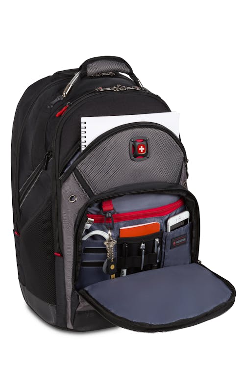 Wenger Synergy Wheeled 16 inch Laptop Backpack Black/Gray