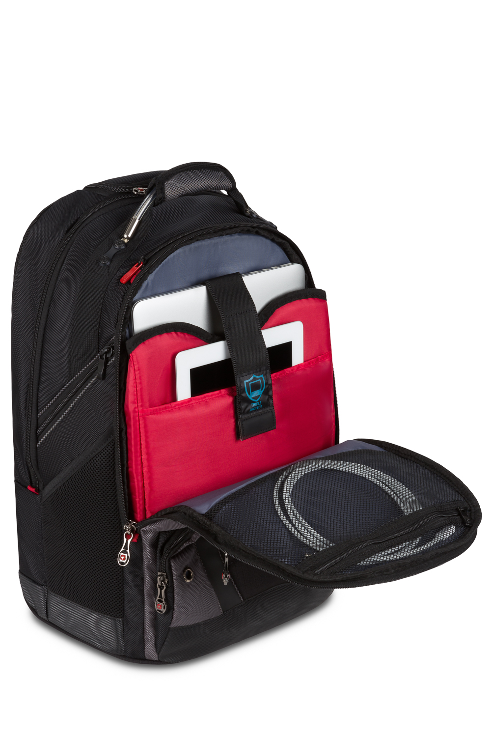 Wenger Synergy Wheeled 16 inch Laptop Backpack Black/Gray