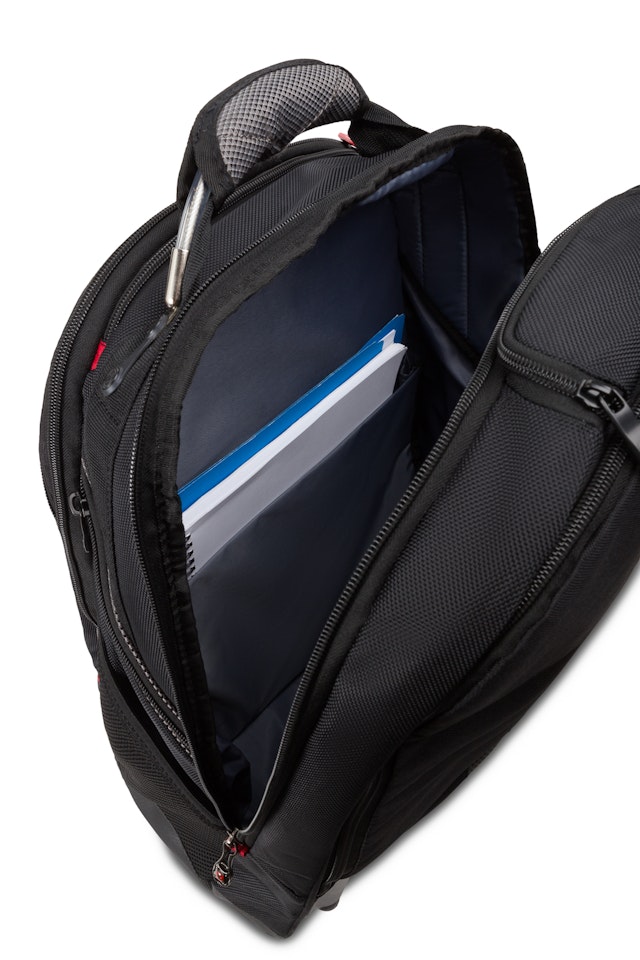 Wenger Synergy Wheeled 16 inch Laptop Backpack Black/Gray