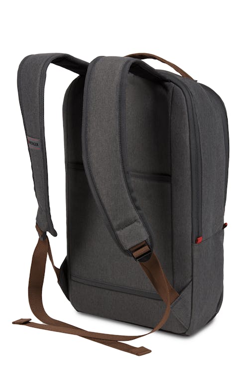 Combo Laptop Crossbody City Gray/Brown Upgrade - / Backpack Wenger Day 16 Bag