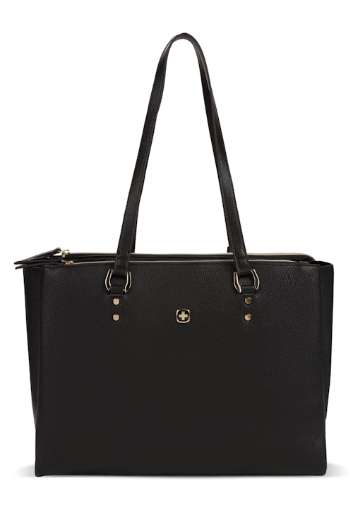 Wenger Rosalyn 14 inch Laptop Tote Black/Sky Blue