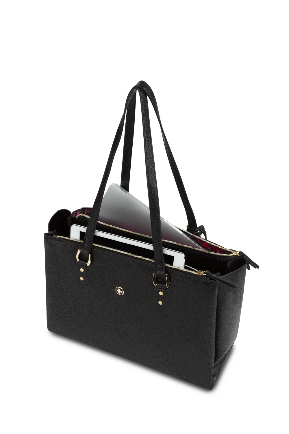 Wenger Ana 16 inch Women's Laptop Tote Black/Sky Blue