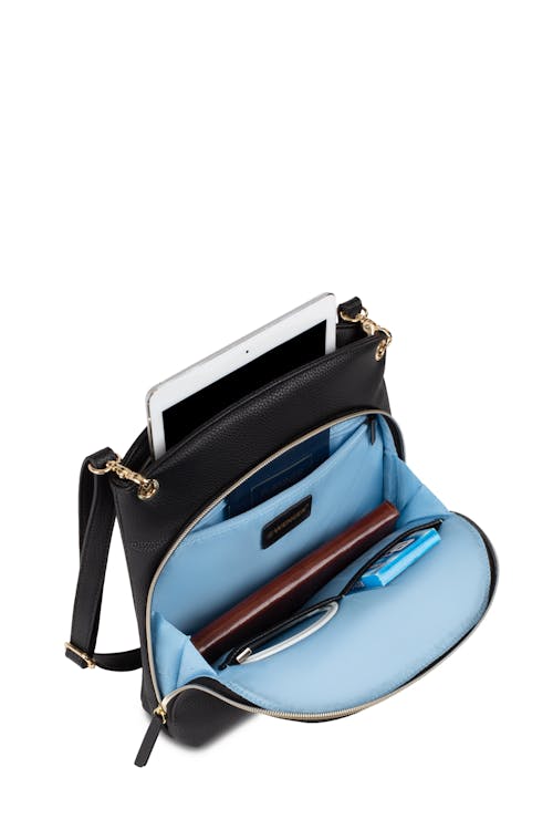 Wenger LeaSophie Tablet Crossbody Bag - Lively sky blue lining throughout