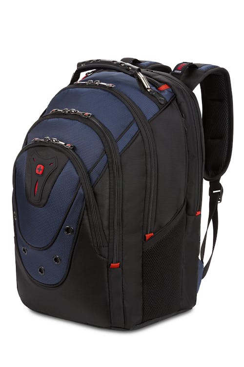 Wenger Ibex Pro 16 inch Laptop Backpack - Black/Navy