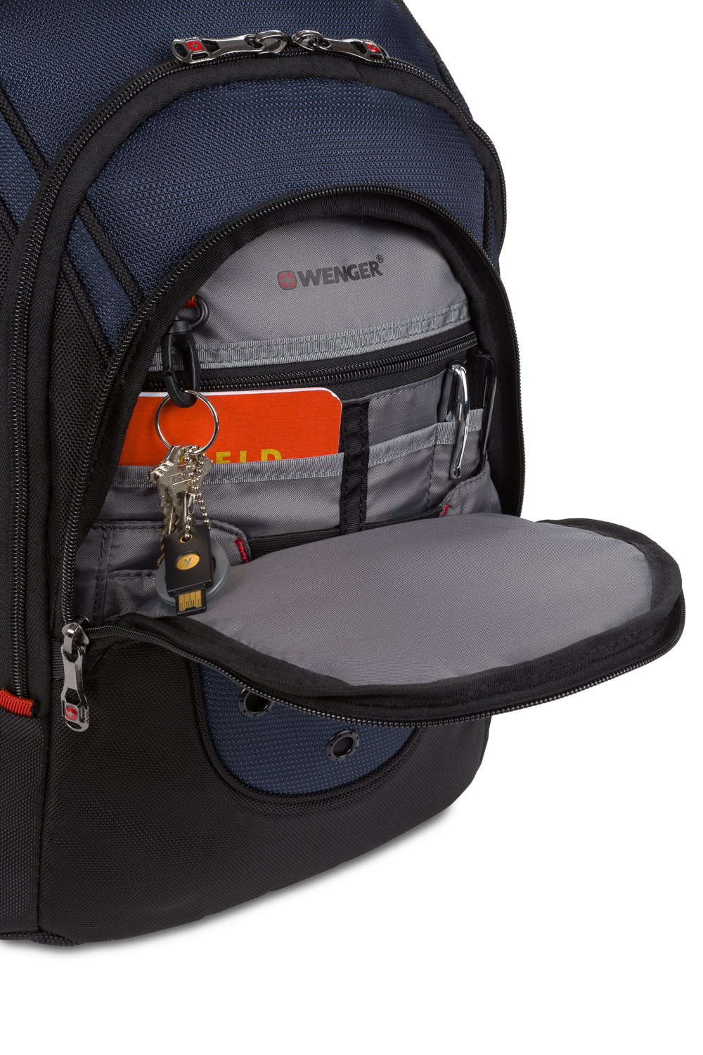 Wenger Ibex Pro 16 inch Laptop Backpack Black/Navy