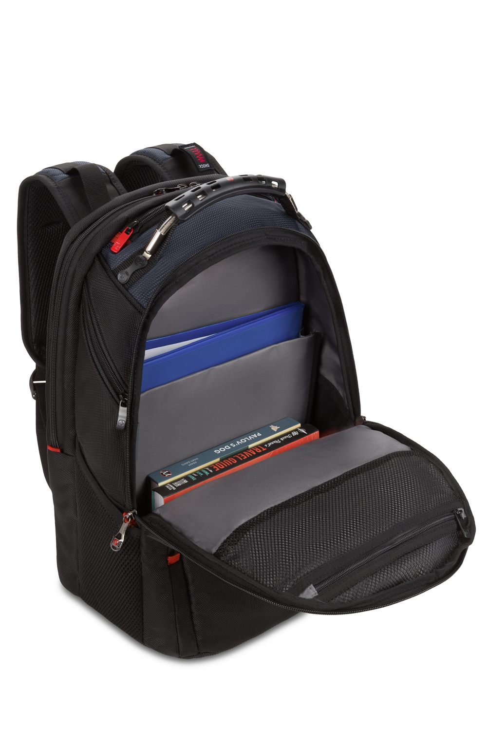 Wenger Ibex Pro 16 inch Laptop Backpack - Black/Navy