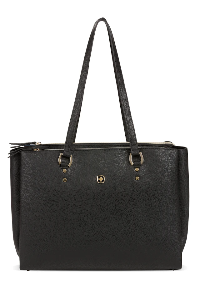 Wenger Rosalyn 14 inch Laptop Tote Black/Sky Blue