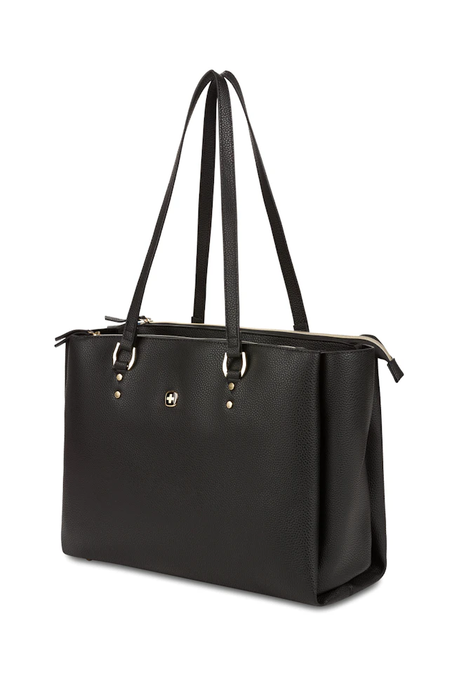 Wenger Rosalyn 14 inch Laptop Tote Black/Sky Blue