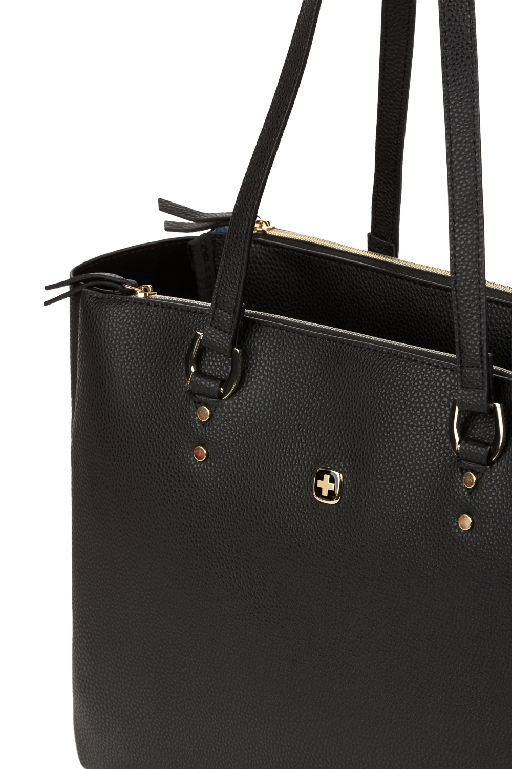 Wenger Rosalyn 14 inch Laptop Tote Black/Sky Blue