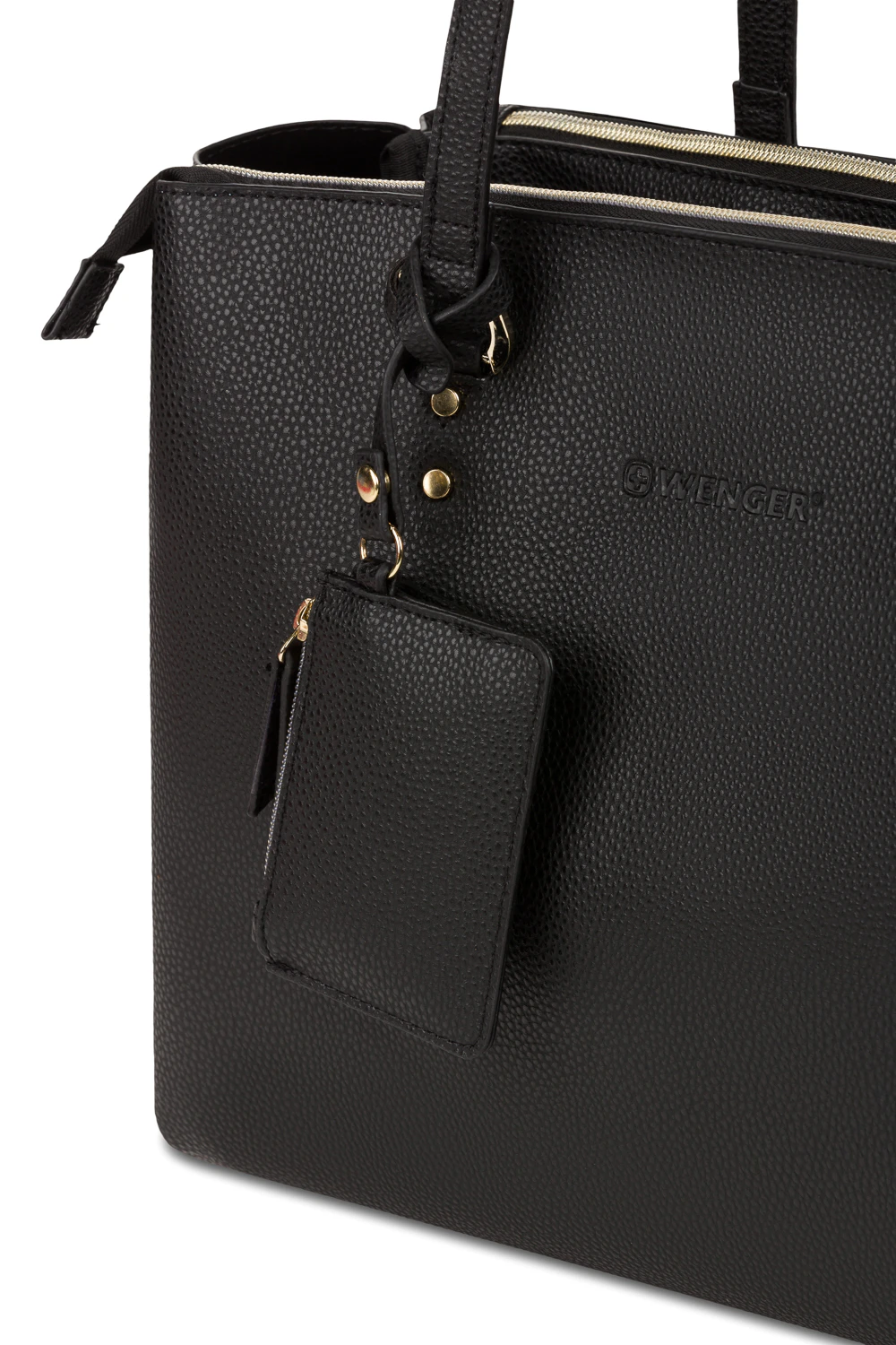 Wenger Rosalyn 14 inch Laptop Tote Black/Sky Blue