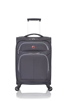 Swissgear 6270 19" Expandable Liteweight Carry On Spinner Luggage - Pewter