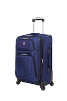 Swissgear Sion 6283 21" Expandable Carry On Spinner Luggage - Blue