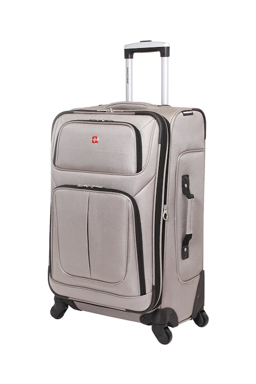 Swissgear Sion 6283 24.5" Expandable Spinner Luggage - Pewter