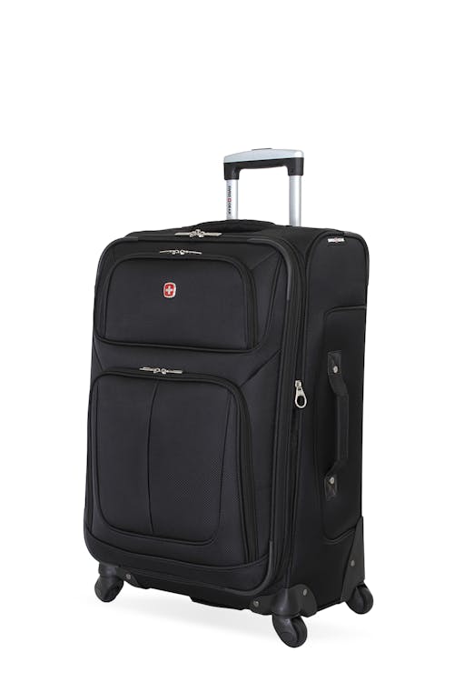 Swissgear Sion 6283 24.5" Expandable Spinner Luggage - Black