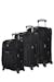 SWISSGEAR Sion 6283 Expandable 3pc Spinner Luggage Set - Black