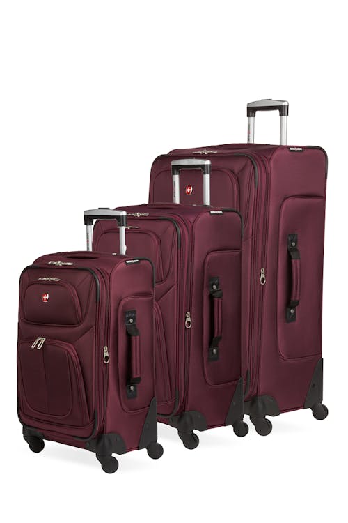 Swissgear 6283 Expandable 3pc Spinner Luggage Set