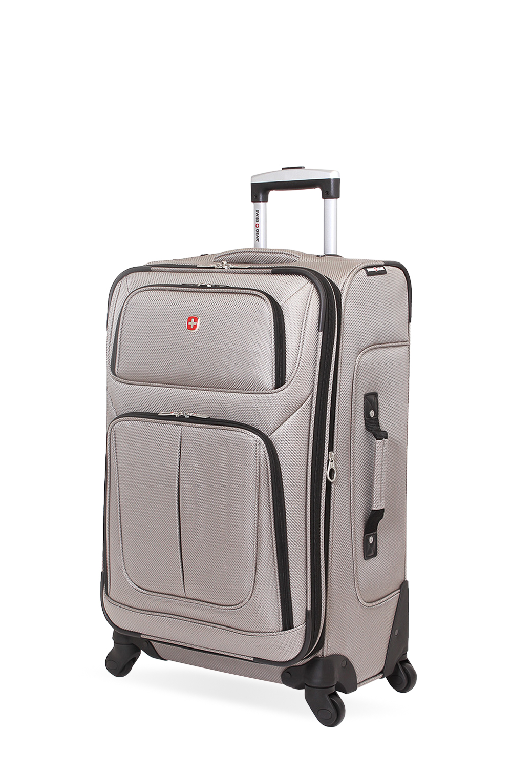 Swissgear Sion 6283 24.5-inch Expandable Spinner Luggage - Pewter