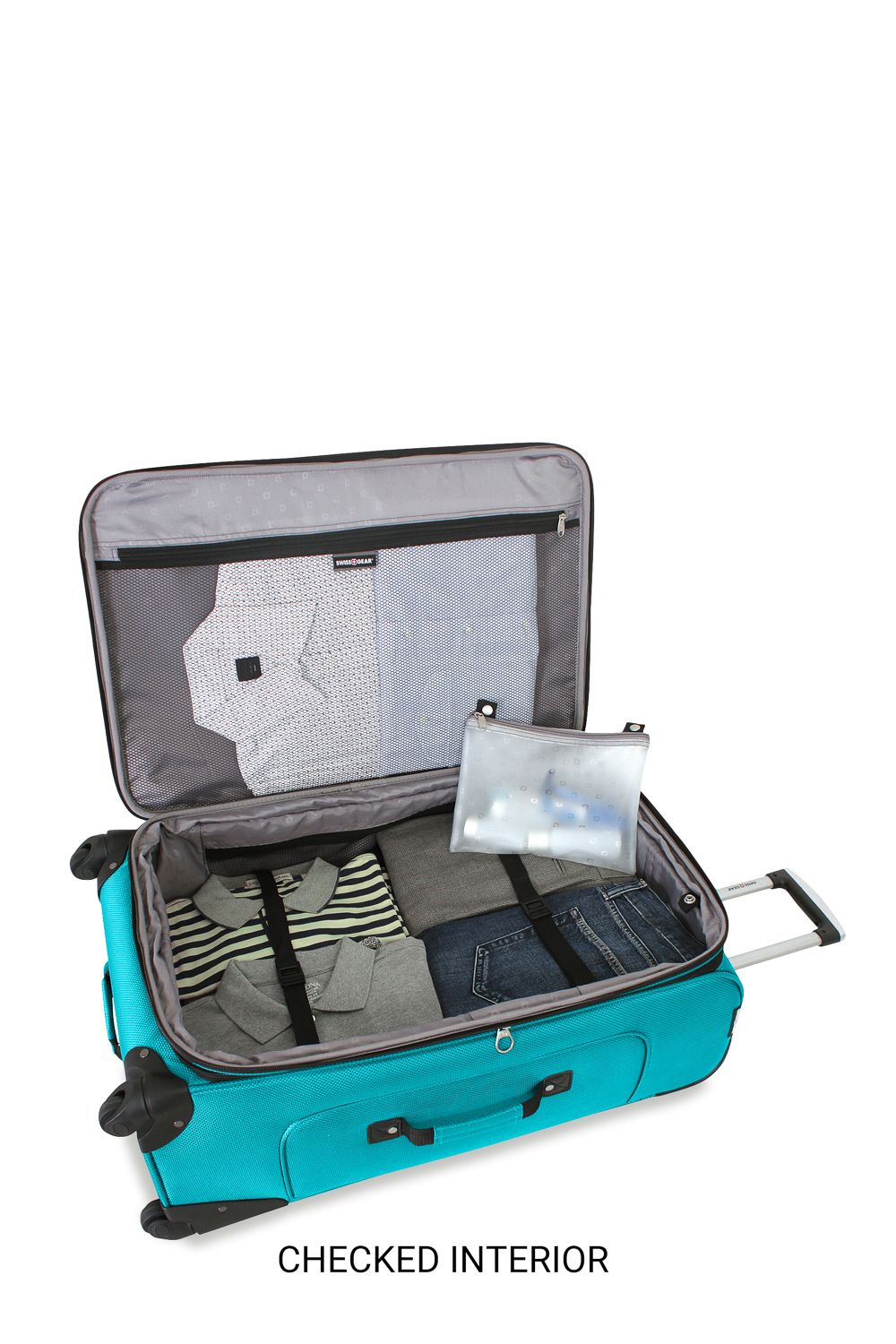 Swissgear teal outlet luggage